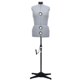 288486 Adjustable Dress Form Female Grey M Size 40-46