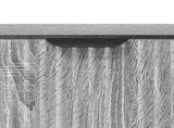 Coffee Table Grey Sonoma 90 x 49 x 46 cm Engineered Wood 883450