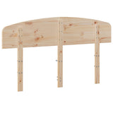 Headboard 140 cm Solid Wood Pine 842502