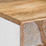 Bathroom Hanging Cabinet 38x33.5x48 cm Solid Wood Mango 4018684