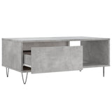 Coffee Table Concrete Grey 90x50x36.5 cm Engineered Wood 830568