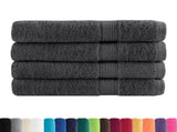 Premium Towels "SOLUND" 4 pcs Anthracite 100x200 cm 600 gsm 137173