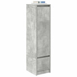 Highboard Concrete Grey 29.5x34x119.5 cm Engineered Wood 861655