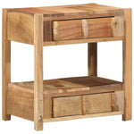Side Table with Drawer Brown 43 x 32 x 46 cm Solid Reclaim wood 4019625