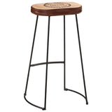Bar Stools 2 pcs Dark Brown 44x37.5x78 cm 358923