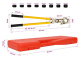 Hydraulic Pipe Crimping Tool 2 pcs 60 kN TH16-32 mm U16-32 mm 42042665