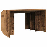 Nesting Tables 3 pcs Old Wood Engineered Wood 858540