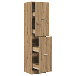 Apothecary Cabinet Artisian Oak 40x41x174.5 cm Engineered Wood 3309653