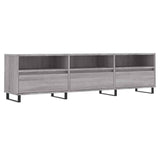 TV Cabinet Grey Sonoma 150x30x44.5 cm Engineered Wood 831306