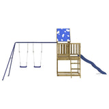 Outdoor Playset Impregnated Wood Pine 3279210