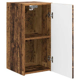 TV Wall Cabinet 2 pcs Old Wood 30 x 31 x 60 cm Engineered Wood 892286