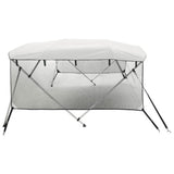 4-bow Bimini Top with Mesh Sidewalls 243xx137 cm 94851