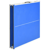 5 Feet Ping Pong Table with Net 152x76x66 cm Blue 91946