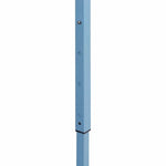 Professional Folding Party Tent with 4 Sidewalls 3x4 m Steel Blue 48891