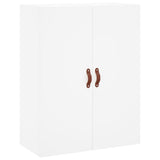 Highboard White 69.5x34x180 cm Engineered Wood 3195819