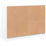 Sideboard White 102x37x75.5 cm Engineered Wood 3295871