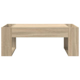 Coffee Table Sonoma Oak 110 x 50 x 41 cm Engineered Wood 8000158