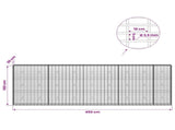 Gabion with 3.5 mm Wire and 5x10 cm Mesh 450x30x150 cm 3462747