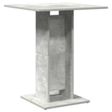 Bistro Table Concrete grey Engineered Wood Medium Durable 802106