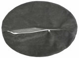 Cushion with Pillow HEERLEN 6 pcs Anthracite Microfiber Fleece 929776