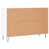 Sideboard White 101.5x35x70 cm Engineered Wood 827204