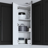 Dishwasher Panel Kalmar Black 57 x 57 x 100 cm Engineered Wood 884815