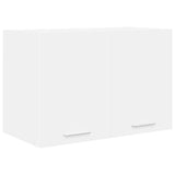 Hanging Cabinet 2 pcs White Engineered Wood 884163