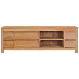 ZNTS TV Cabinet 120x30x40 cm Solid Teak Wood 288899