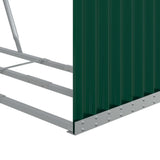 Log Holder Green 120x45x100 cm Galvanised Steel 364543