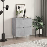 Sideboard Concrete Grey 60x35x70 cm Engineered Wood 831216