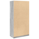 Wardrobe Grey Sonoma 100x50x200 cm Engineered Wood 3307734