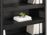 Book Cabinet 2 pcs Black Oak 80 x 30 x 189.5 cm Engineered Wood 3403010