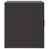 Bedside Cabinet Black 34.5x39x44 cm Steel 841607
