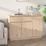 Sideboard 110x34x75 cm Solid Wood Pine 814329