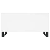 Coffee Table White 90x44.5x45 cm Engineered Wood 830980