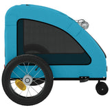Pet Bike Trailer Blue Oxford Fabric and Iron 93974