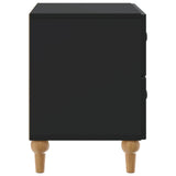 Bedside Cabinet Black 62 x 34.5 x 48 cm Engineered Wood 894086