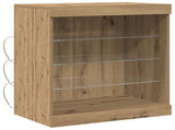 LED Sideboard Artisan Oak 60.5 x 37 x 67 cm Engineered Wood 863043