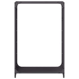 Firewood Rack Black 60x28x90 cm Cold-rolled steel 864211
