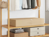 Storage Box 24 pcs Cream 70 x 40 x 18 cm Non-woven fabric 42024614