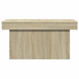Coffee Table Sonoma Oak 80x55x40 cm Engineered Wood 840865