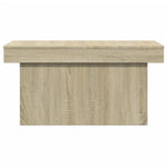 ZNTS Coffee Table Sonoma Oak 80x55x40 cm Engineered Wood 840865