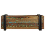 ZNTS Wall Shelf Multicolour Solid Wood Reclaimed 4017486