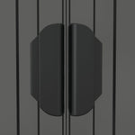 Garden Shed Light Grey 192x440x223 cm Galvanised Steel 3147441