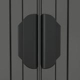 Garden Shed Light Grey 192x440x223 cm Galvanised Steel 3147441