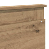 Headboard with Headboard Artisan Oak 180 cm Engineered Wood 887432