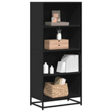Bookcase Black 60x35x139 cm Engineered Wood 3300840