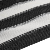 Privacy Net Anthracite and White 2x25 m HDPE 150 g/m 4003684