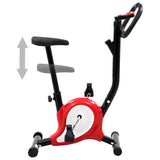 Exercise Bike with Belt Resistance Red 92012