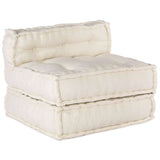 Modular Sofa 4 pcs Cream Fabric 3315064
